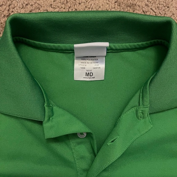 Publix Green Adult Sz M Polo Work Uniform Shirt Supermarket Employee Grocery - Picture 2 of 6